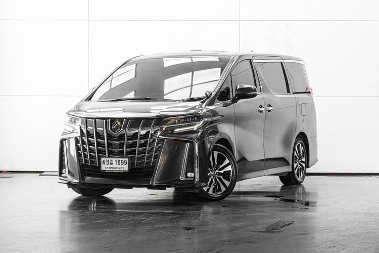รถ Toyota Alphard 2.5 SC สี เทา
