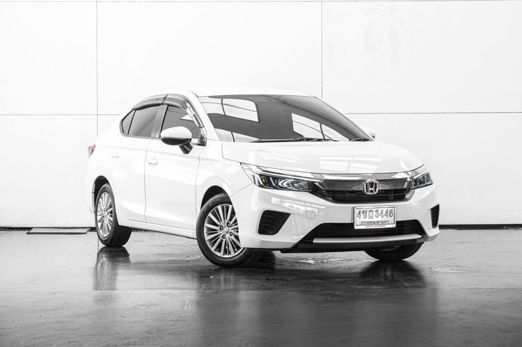 Honda City 2023 1.0 V Sedan เบนซิน ไม่ติดแก๊ส เกียร์อัตโนมัติ ขาว รูปที่ 2