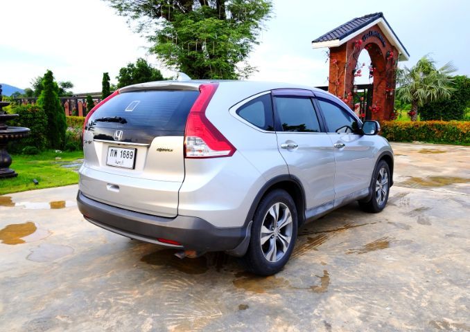 Honda CR-V 2013 2.4 EL 4WD Van เบนซิน เกียร์อัตโนมัติ เทา รูปที่ 4