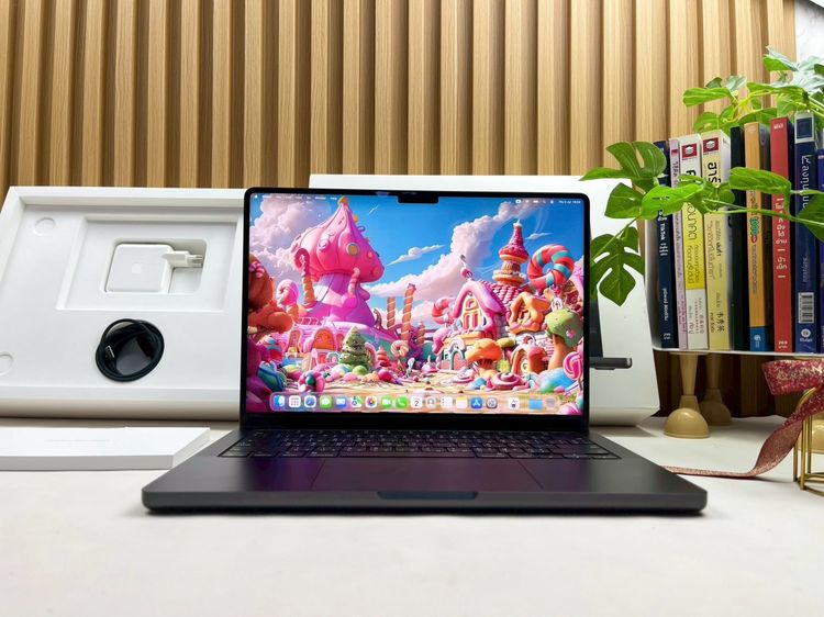 Mackbook Pro 14 Inch แมค โอเอส 16 กิกะไบต์ อื่นๆ ใช่ MacBook Pro 14-inch M5 Ram16GB SSD512GB Space Black Apple Care 1 July 2027