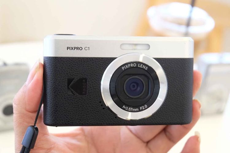 กล้อง kodak pixpro c1 จอพับเซลฟี่ โทนวินเทจ เมนูไทย  รูปที่ 2