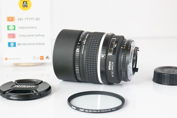 Nikon AF 105mm F2D DC สภาพสวย การใช้งานปกติทุกระบบ มีฟิลเตอร์ให้พร้อมใช้งานค่ะ. รูปที่ 8
