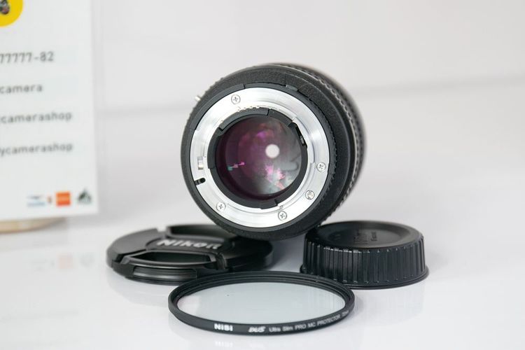 Nikon AF 105mm F2D DC สภาพสวย การใช้งานปกติทุกระบบ มีฟิลเตอร์ให้พร้อมใช้งานค่ะ. รูปที่ 6