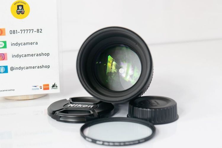 Nikon AF 105mm F2D DC สภาพสวย การใช้งานปกติทุกระบบ มีฟิลเตอร์ให้พร้อมใช้งานค่ะ. รูปที่ 4