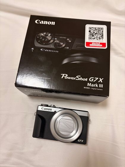 Canon G7x mark iii สีเงิน สภาพมือ1 สีเงิน สนใจค่อยทัก