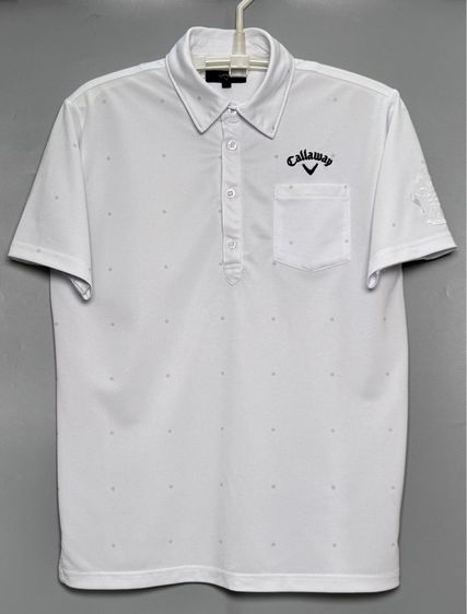 ⚠️โลโก้เด่น‼️เสื้อโปโล Callaway ของแท้ แบรนด์ Golf ชั้นนำราคาแพง รูปที่ 6