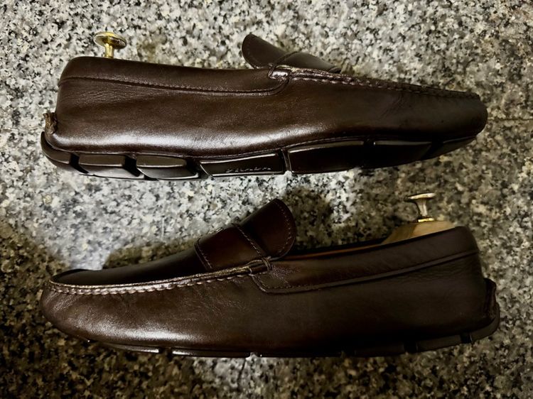 Prada Milano Loafers Dark Brown เบอร์ 8.5 รูปที่ 2