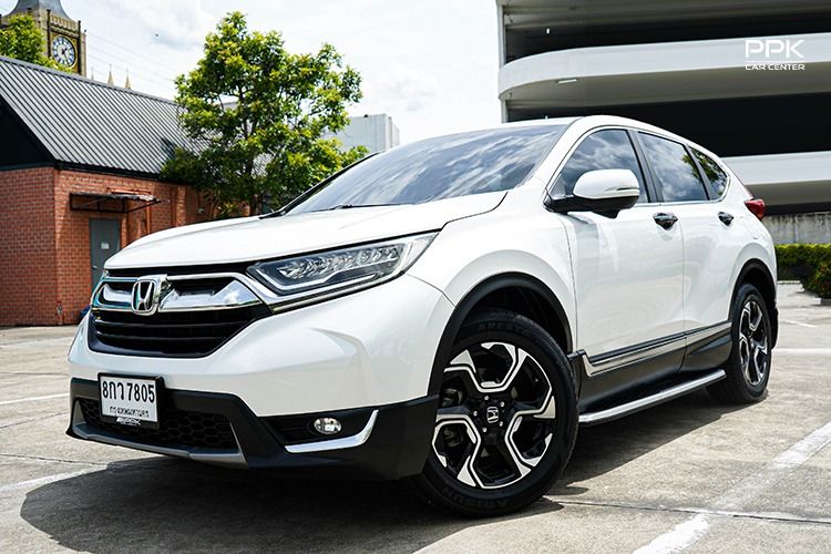 รถ Honda CR-V 2.4 EL 4WD สี ขาว
