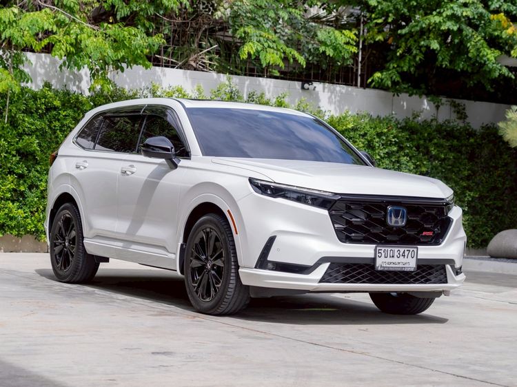 Honda CR-V 2024 2.0 eHEV RS 4WD Utility-car ไฮบริด ไม่ติดแก๊ส เกียร์อัตโนมัติ ขาว
