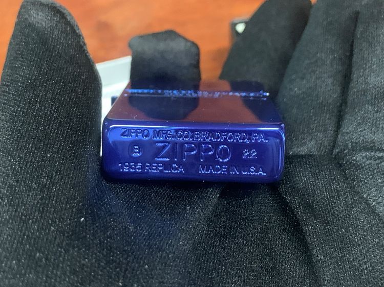 Zippo 1935 Replica Limited Edition สีน้ำเงินเงา รูปที่ 7