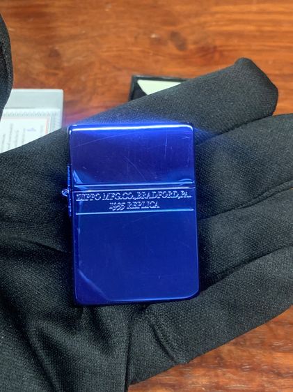 Zippo 1935 Replica Limited Edition สีน้ำเงินเงา รูปที่ 3
