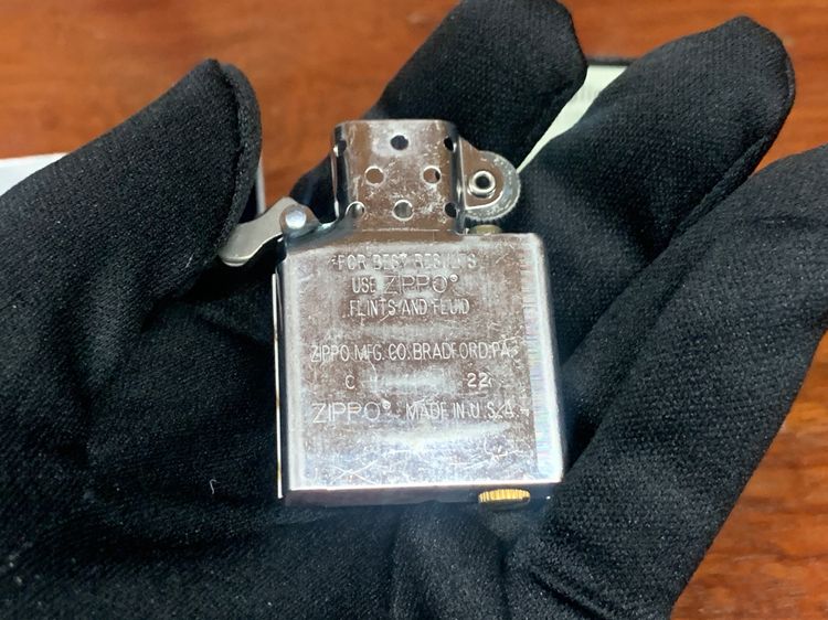 Zippo 1935 Replica Limited Edition สีน้ำเงินเงา รูปที่ 13