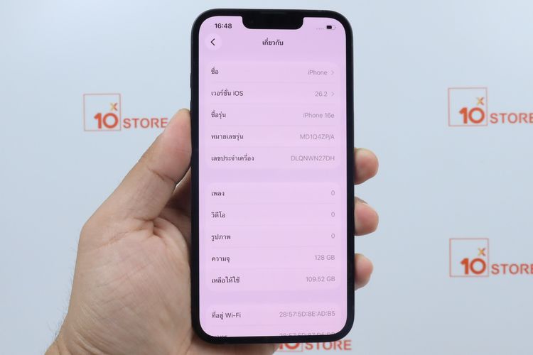 iPhone 16e 128GB Black รูปที่ 2