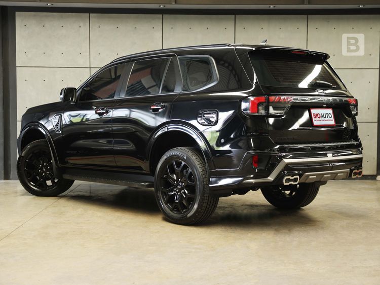 Ford Everest 2023 2.0 Turbo Sport Utility-car ดีเซล ไม่ติดแก๊ส เกียร์อัตโนมัติ ดำ รูปที่ 3