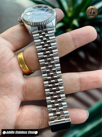 Rolex Datejust Blue Tropical Fade Automatic Cal.3035 Swiss Jubille Steel รูปที่ 11