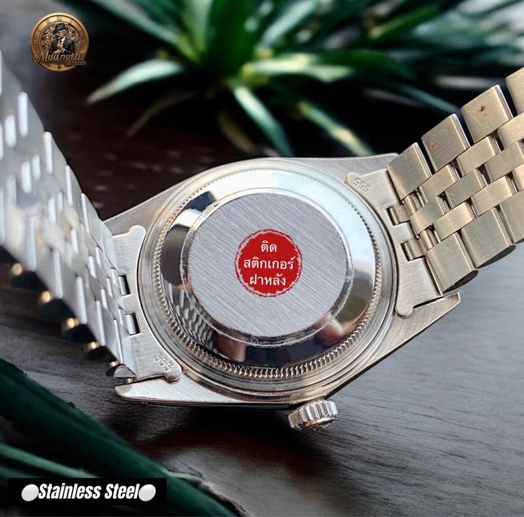 Rolex Datejust Blue Tropical Fade Automatic Cal.3035 Swiss Jubille Steel รูปที่ 6