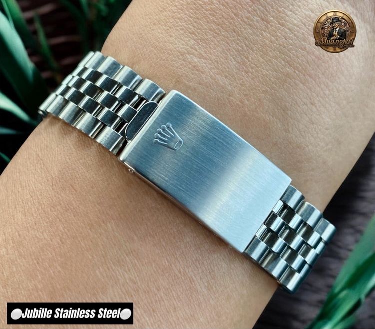 Rolex Datejust Blue Tropical Fade Automatic Cal.3035 Swiss Jubille Steel รูปที่ 13