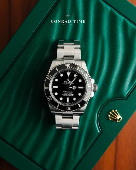 Rolex Submariner 124060 No-Date Black dial Oyster Steel 2021 41mm. Fullset 
