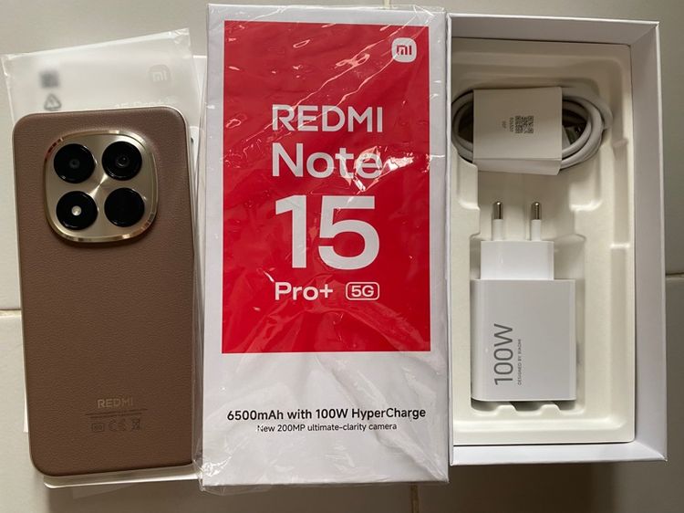 Xiaomi อื่นๆ 512 GB Redmi note 15 Pro plus 5G Ram12 Rom512GB  สภาพใหม่ อายุใช้งานแค่2เดือน ประกันศูนย์เหลือๆ