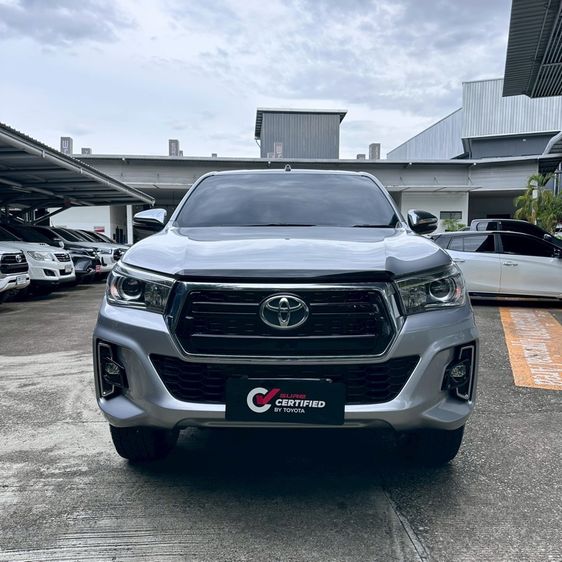 Toyota Hilux Revo 2018 2.4 E Plus 4WD Pickup ดีเซล ไม่ติดแก๊ส เกียร์ธรรมดา บรอนซ์เงิน รูปที่ 3