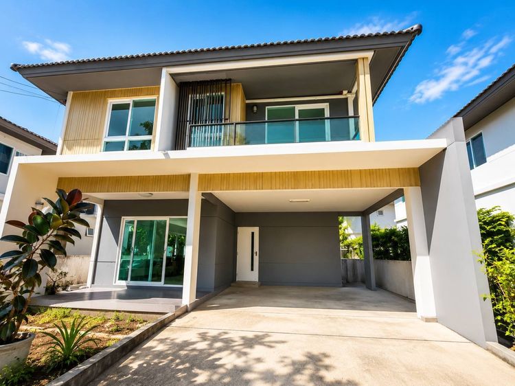 Land and Houses มีบางส่วน บ้านเดี่ยวพร้อมอยู่ โครงการพฤกษ์ลดา สุวรรณภูมิ บรรยากาศดี เข้าออกสะดวก รูปที่ 2