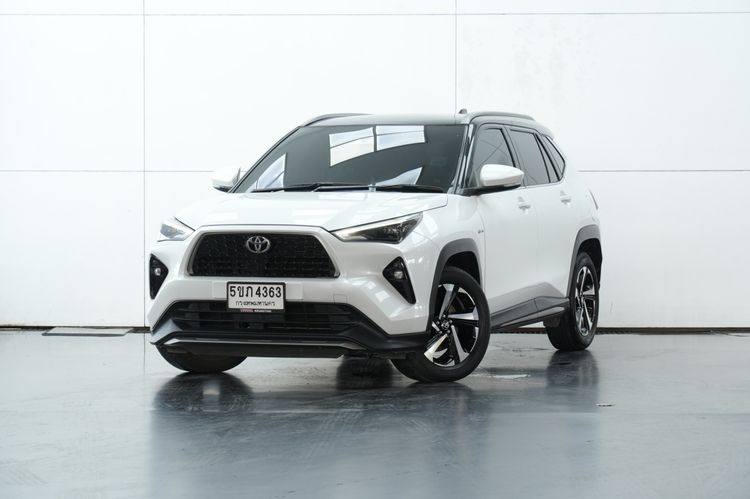 TOYOTA YARIS CROSS 1.5 HEV PREMIUM ปี 2024 สี ขาว-ดำ (94V52)