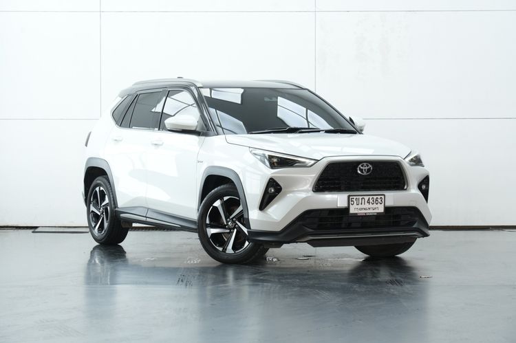 Toyota Yaris Cross 2024 1.5 HEV Premium Utility-car ไฮบริด ไม่ติดแก๊ส เกียร์อัตโนมัติ ขาว รูปที่ 2