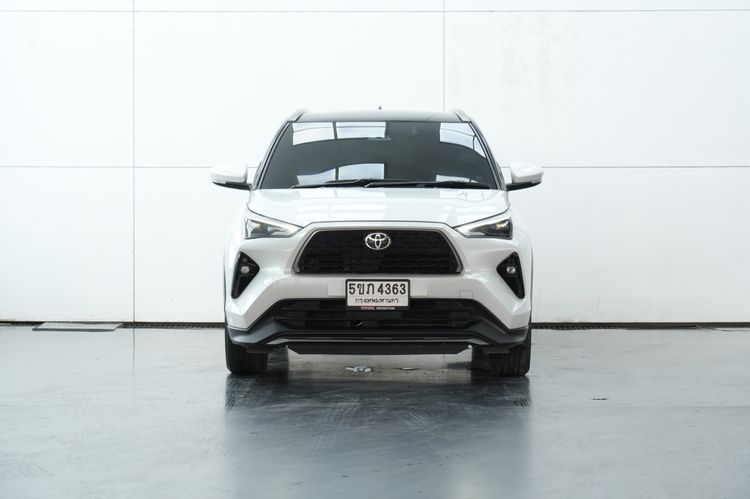 Toyota Yaris Cross 2024 1.5 HEV Premium Utility-car ไฮบริด ไม่ติดแก๊ส เกียร์อัตโนมัติ ขาว รูปที่ 3