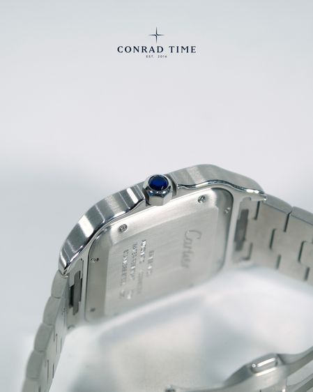 Cartier Santos WSSA0009 Large Silver Dial Stainless steel 2019 47.5 x 39.8 mm. Fullset  รูปที่ 14