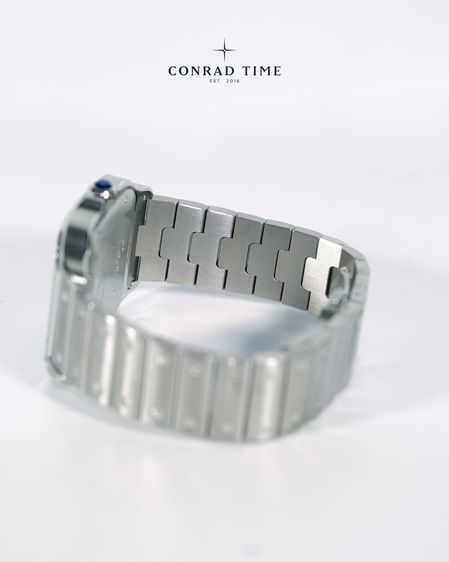 Cartier Santos WSSA0009 Large Silver Dial Stainless steel 2019 47.5 x 39.8 mm. Fullset  รูปที่ 12