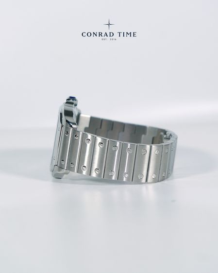 Cartier Santos WSSA0009 Large Silver Dial Stainless steel 2019 47.5 x 39.8 mm. Fullset  รูปที่ 11