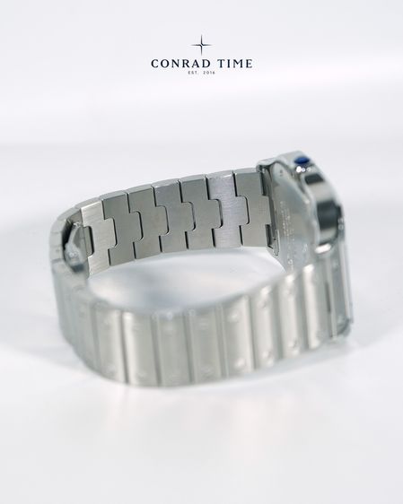 Cartier Santos WSSA0009 Large Silver Dial Stainless steel 2019 47.5 x 39.8 mm. Fullset  รูปที่ 8