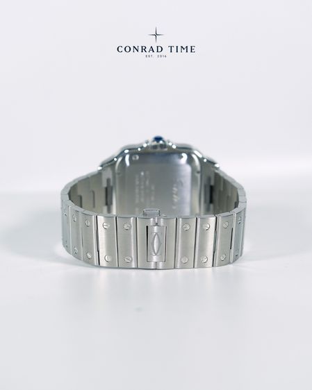 Cartier Santos WSSA0009 Large Silver Dial Stainless steel 2019 47.5 x 39.8 mm. Fullset  รูปที่ 9