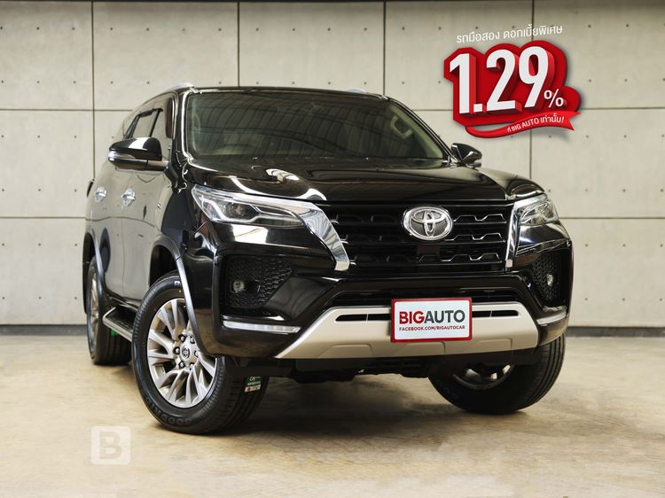 รถ Toyota Fortuner 2.4 G สี ดำ