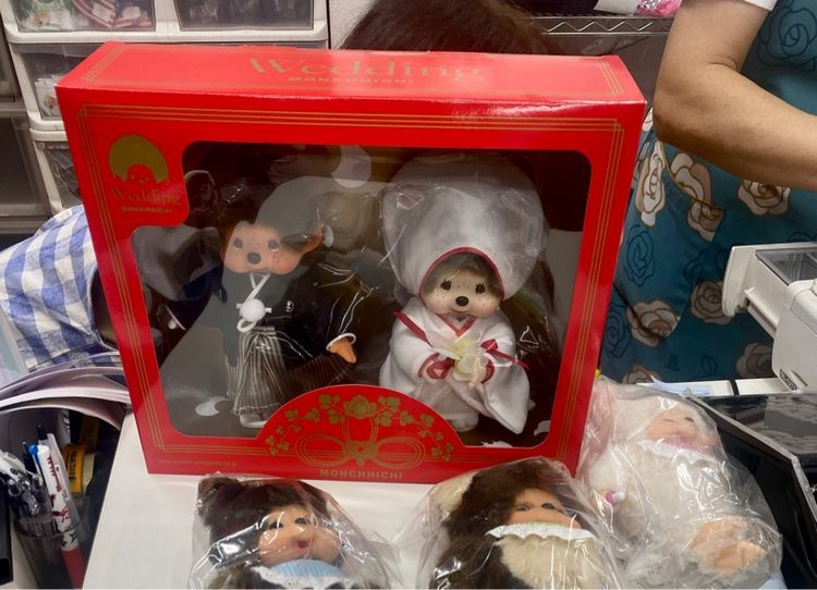 ม่อนชิชิ (Monchhichi) รุ่น Wedding Set ญี่ปุ่น รูปที่ 3