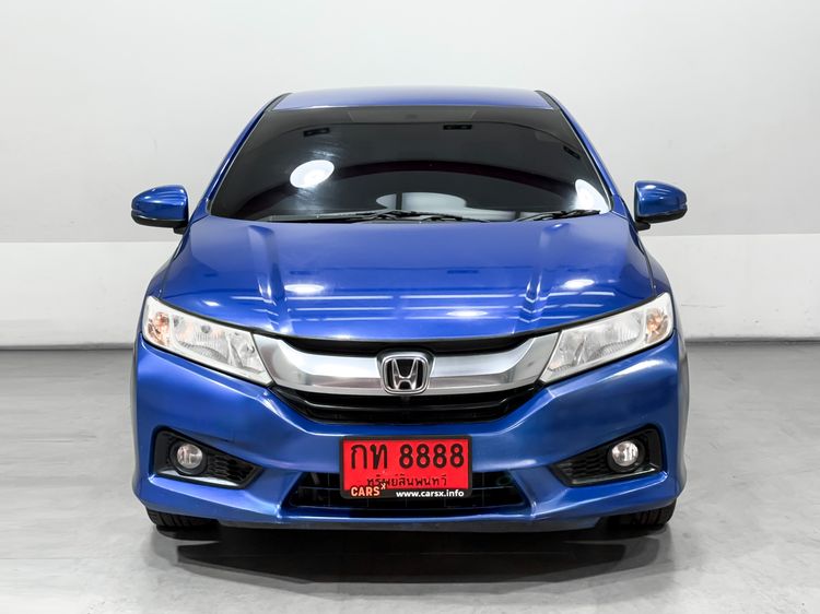 Honda City 2014 1.5 Sv i-VTEC Sedan เบนซิน ไม่ติดแก๊ส เกียร์อัตโนมัติ น้ำเงิน รูปที่ 2
