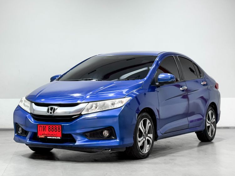 Honda City 2014 1.5 Sv i-VTEC Sedan เบนซิน ไม่ติดแก๊ส เกียร์อัตโนมัติ น้ำเงิน รูปที่ 3