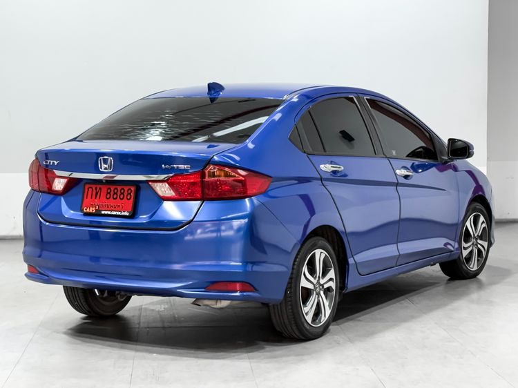 Honda City 2014 1.5 Sv i-VTEC Sedan เบนซิน ไม่ติดแก๊ส เกียร์อัตโนมัติ น้ำเงิน รูปที่ 4