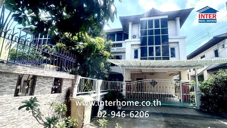บ้านเดี่ยว 3 ชั้น 62.6 ตร.ว. หมู่บ้านเอกสิน2 ซอยนาคนิวาส48 ซอยลาดพร้าว71 ถนนลาดพร้าว ถนนประดิษฐ์มนูธรรม เขตลาดพร้าว กรุงเทพมหานคร รูปที่ 2