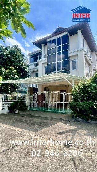 บ้านเดี่ยว 3 ชั้น 62.6 ตร.ว. หมู่บ้านเอกสิน2 ซอยนาคนิวาส48 ซอยลาดพร้าว71 ถนนลาดพร้าว ถนนประดิษฐ์มนูธรรม เขตลาดพร้าว กรุงเทพมหานคร