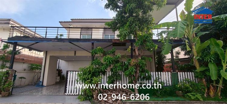 บ้านเดี่ยว 2 ชั้น 60 ตร.ว. หมู่บ้านซื่อตรงโคซี่ บางบัวทอง340 ใกล้แม็คโครสาขาบางบัวทอง ถนนกาญจนาภิเษก ถนนบางบัวทอง – สุพรรณบุรี ( 340 ) 