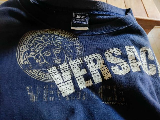 เสื้อยืดแขนยาววินเทจ Versace  รูปที่ 3