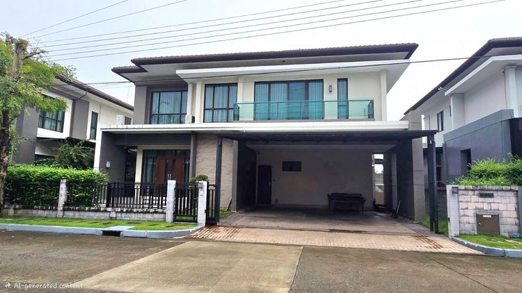 บ้านเดี่ยวตกแต่งพร้อมอยู่