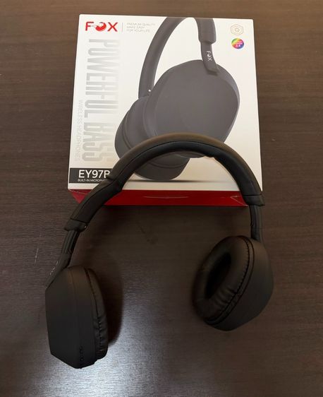 อื่นๆ หูฟัง ไร้สาย FOX EY97B Powerful Bass Black ดูหนัง ฟังเพลง ใส่ออกกำลังกาย🔥🔥จัดส่งภายใน1วัน🔥🔥