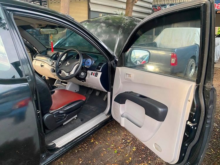 Mitsubishi Triton 2006 2.5 GLX Pickup ดีเซล ไม่ติดแก๊ส เกียร์ธรรมดา ดำ รูปที่ 4