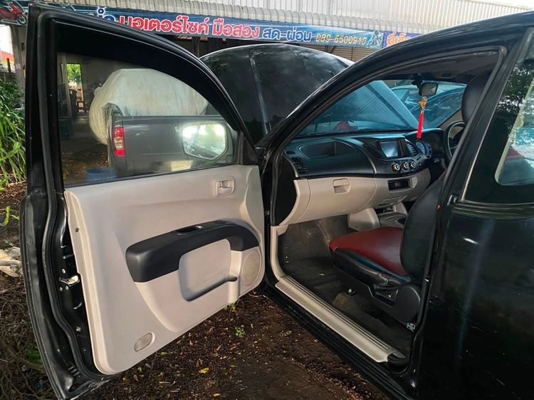 Mitsubishi Triton 2006 2.5 GLX Pickup ดีเซล ไม่ติดแก๊ส เกียร์ธรรมดา ดำ รูปที่ 3