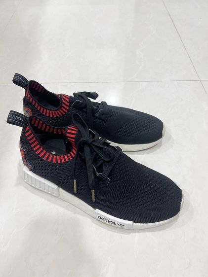 ดำ ผ้าใบ รองเท้าผ้าใบ UK 9 | EU 43 1/3 | US 9.5 ขายรองเท้า adidas NMD R1 Dragon Patch Primeknit Black Mens Size9.5 ของแท้