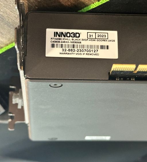 INNO3D® GEFORCE® RTX™ 4090 iCHILL BLACK (มี 2 ใบ) รูปที่ 4