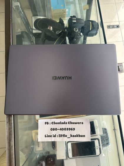 Matebook D Series วินโดว์ 8 กิกะไบต์ อื่นๆ ไม่ใช่ Huawei Matebook D15 i3-10110U Ram 8 SSD 256 15 นิ้ว ลื่นๆ ใช้งานปกติ (นิคมลำพูน)