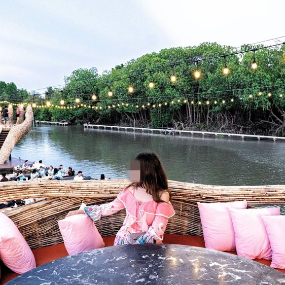เซ้ง ร้านวนาเลซีฟู้ด บางขุนเทียน ชายทะเล บรรยากาศติดคลอง พิทยาลงกรณ์ และ ป่าชายเลน รูปที่ 6